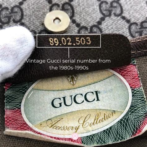 authentic gucci serial number|vintage gucci serial number lookup.